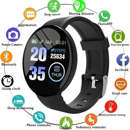 Reloj Inteligente Presión Arterial Pulso Cardiaco